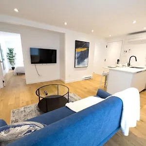 Charming 2-bedr Haven 2mins From Frontenac Metro Appartement
